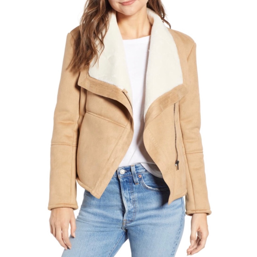 NWT BB Dakota Shearling Coat